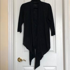 Alternative High Low Short Sleeved Cardigan